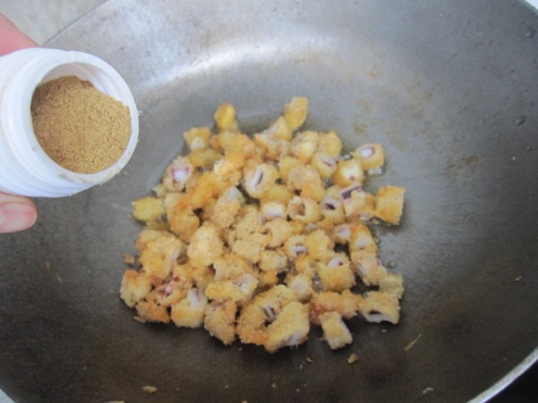 Fried Rice with Dried Squid recipe