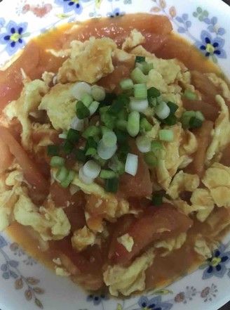 Scrambled Eggs with Tomatoes