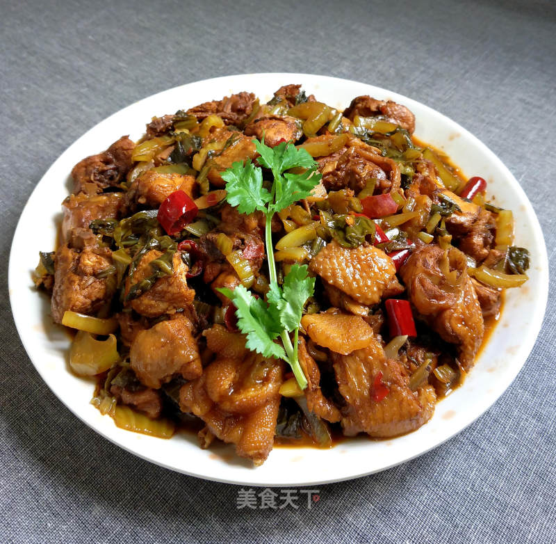 Sauerkraut Braised Chicken recipe