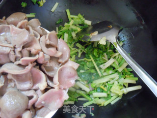 【fried Duck Gizzards in Oyster Sauce】 recipe