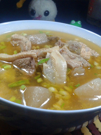 Sour Radish Lao Duck Soup recipe