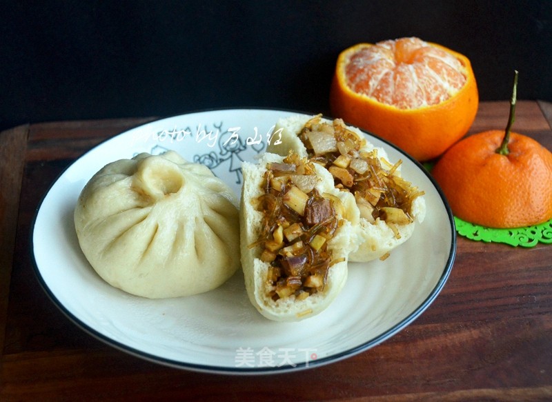 Pork Buns with Bamboo Shoots and Sauce recipe