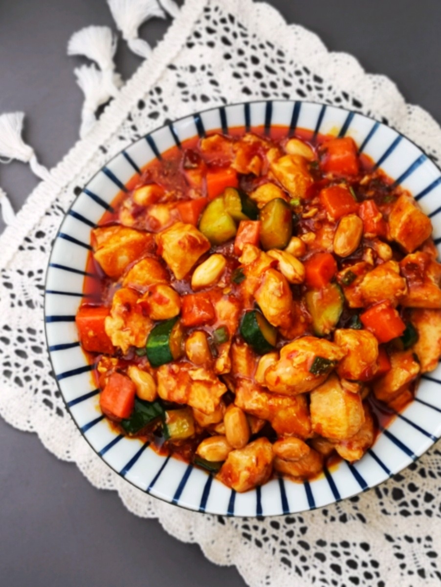 Big Meal! Kung Pao Chicken recipe