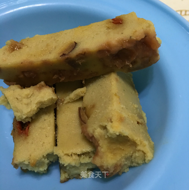 Millet Yam and Sesame Steamed Cake recipe