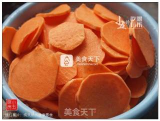 #aca兔子明星大赛#roasted Sweet Potato Chips: A Natural Healthy Snack recipe