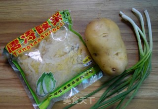 Sauerkraut and Potato Shreds recipe