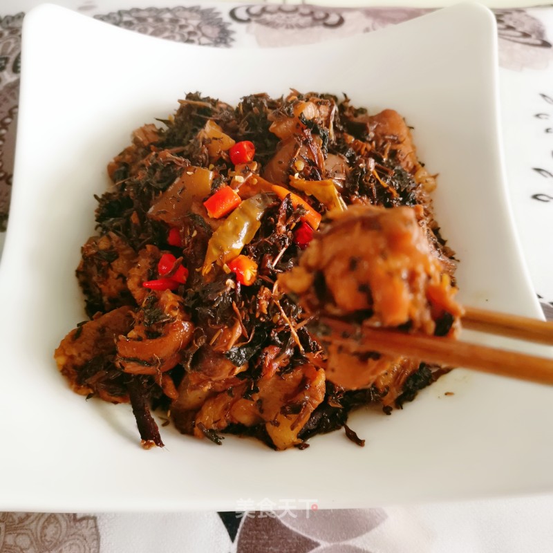 Pant Leg Pork and Ume Dried Vegetables recipe