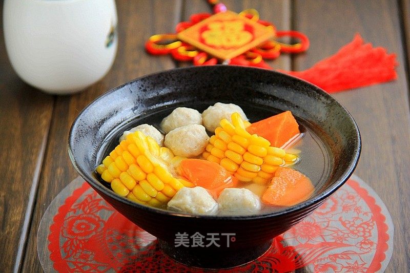 Garden Fish Ball Soup recipe