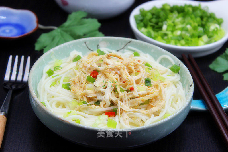 Cold Chicken Noodles recipe