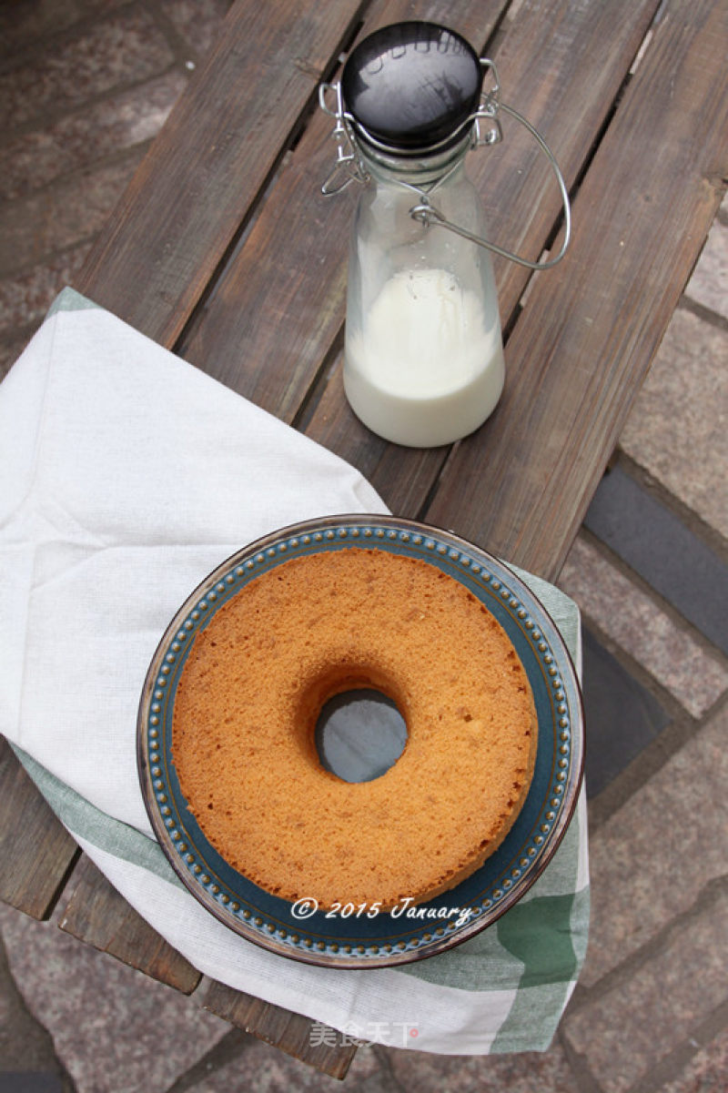 Coconut Chiffon Cake (17cm Hollow Mold) recipe