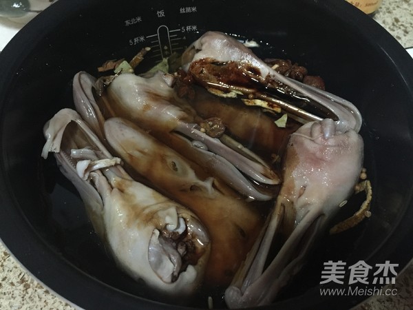 Braised Duck Head recipe