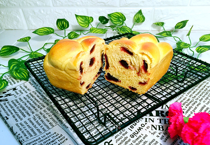 #the 4th Baking Contest and is Love to Eat Festival# Bean Paste Sweet Potato Bread recipe