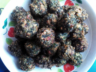 Crispy Shepherd's Purse Meatballs recipe