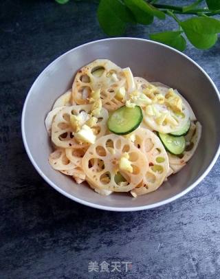 Garlic Lotus Root Slices recipe