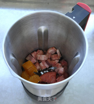 Strawberry Juice Peach Pineapple Juice recipe