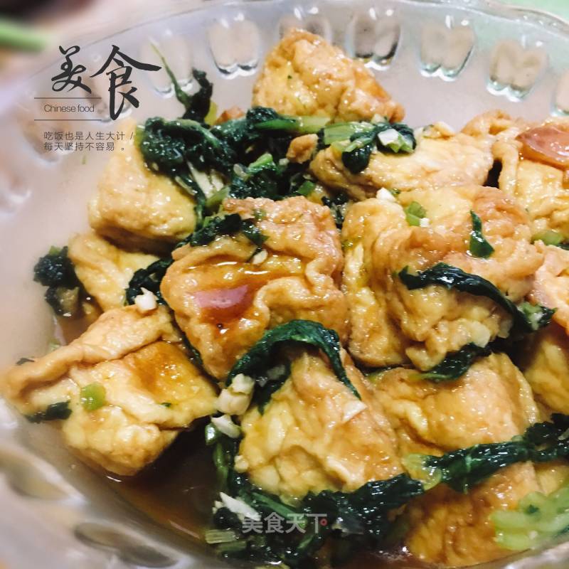 Stir-fried Tofu with Cabbage recipe