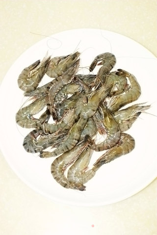 Chinese New Year Family Banquet Festive Hard Dishes Series Three------[oven Salt Baked Shrimp] recipe