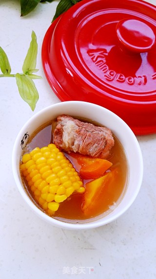 Corn Pork Ribs Soup recipe