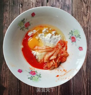 10 Minutes Kimchi Omelette recipe