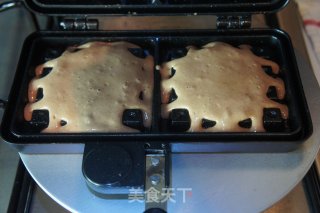 [my Baking Time] The Gorgeous Turn of The Lattice Pie---cocoa Yogurt Waffle recipe