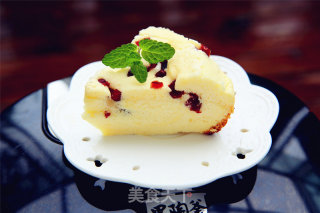 Rice Cooker Version Cranberry Chiffon Cake recipe
