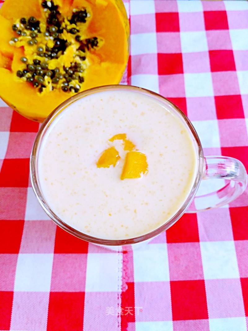 Papaya Milkshake recipe