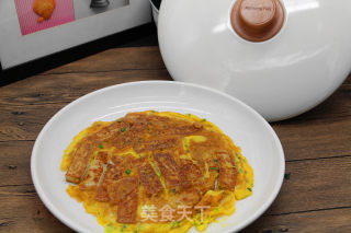 Fried Tofu with Egg recipe