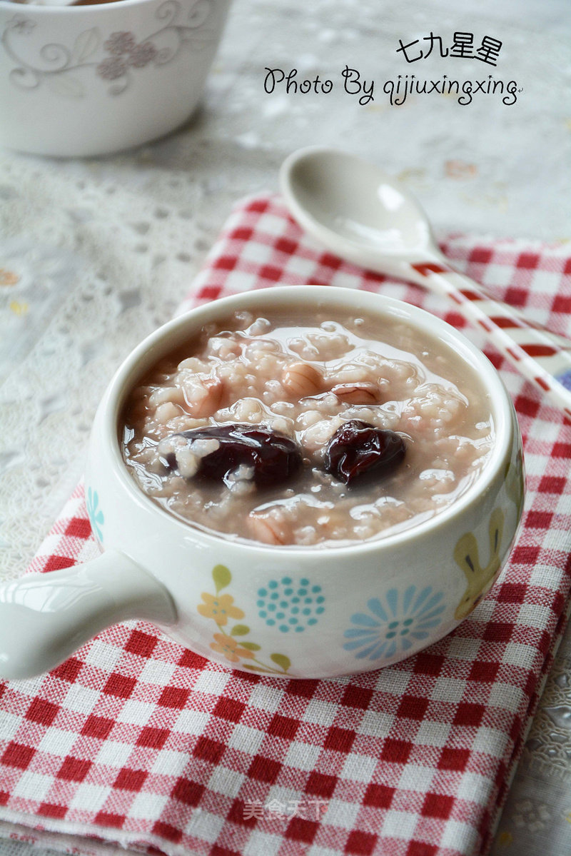 Peanut and Red Date Congee recipe