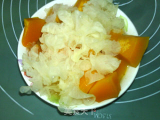 Pumpkin Tremella recipe