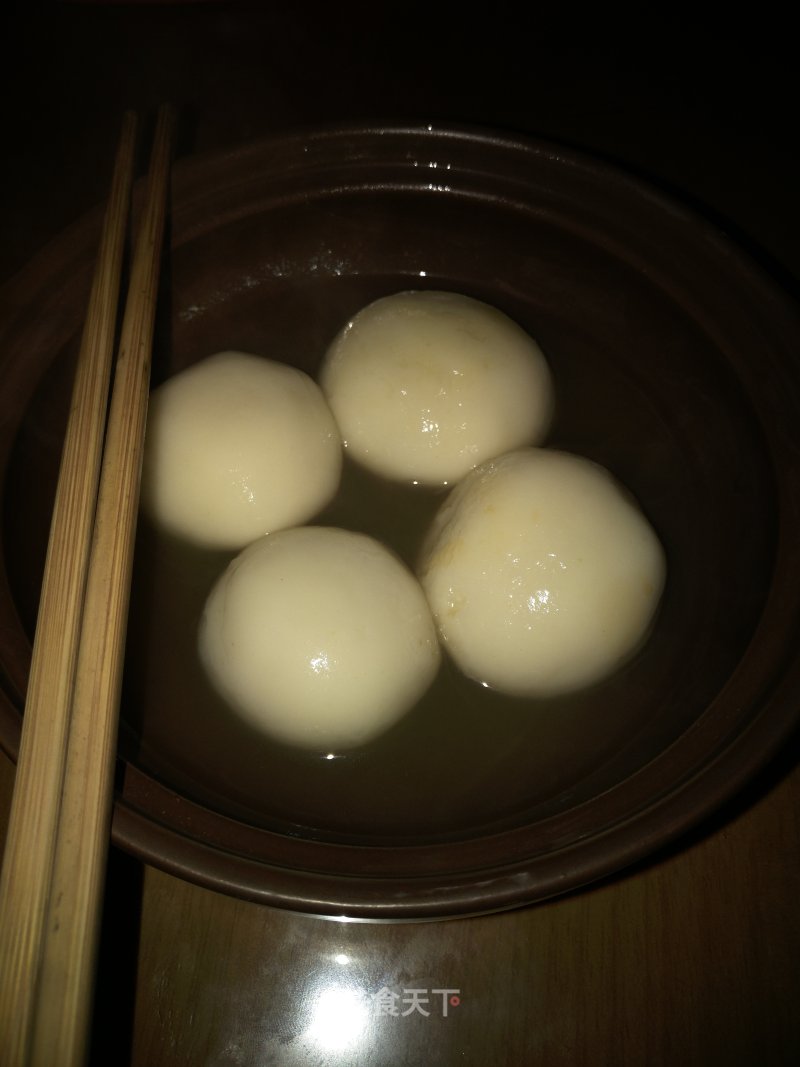 Brown Sugar Candy Heart Glutinous Rice Balls recipe