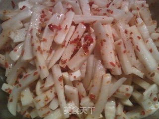 Hot and Sour Radish recipe