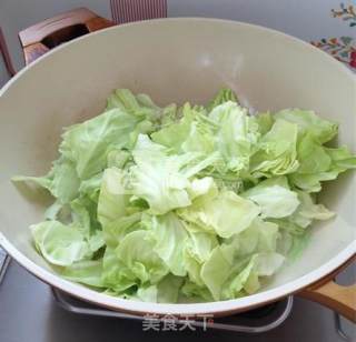 Stir-fried Cabbage with Minced Pork in Sauce recipe