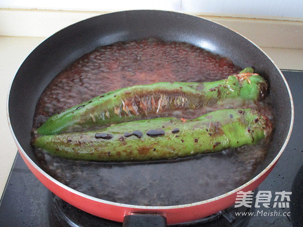 Green Pepper Stuffed Meat recipe