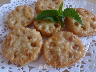 【zhejiang Cuisine】fried Lotus Root Folder recipe