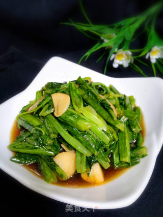 Garlic Oil Lettuce recipe