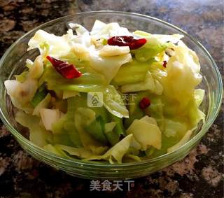 Hot and Sour Bubble Cabbage recipe