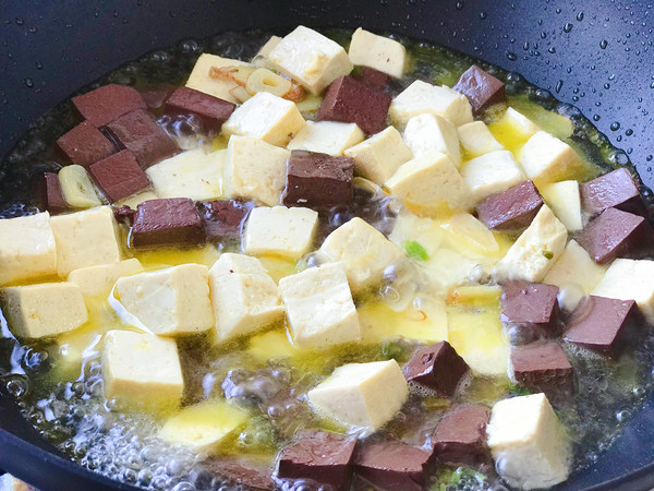 Curry Two-color Tofu recipe