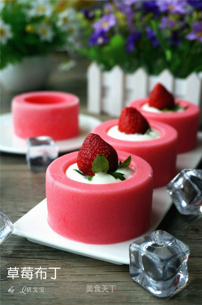 Strawberry Pudding recipe