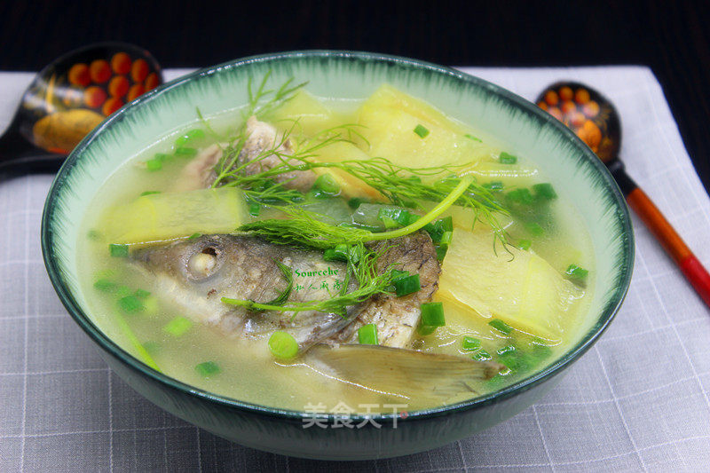 Watermelon Skin Fish Soup recipe