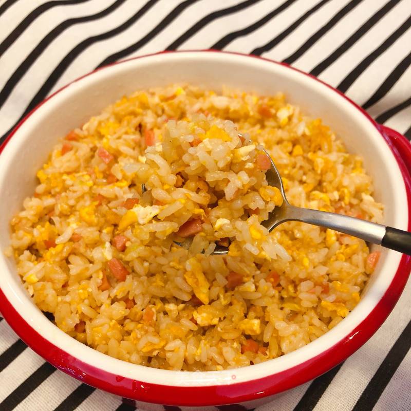 Golden Egg Fried Rice recipe