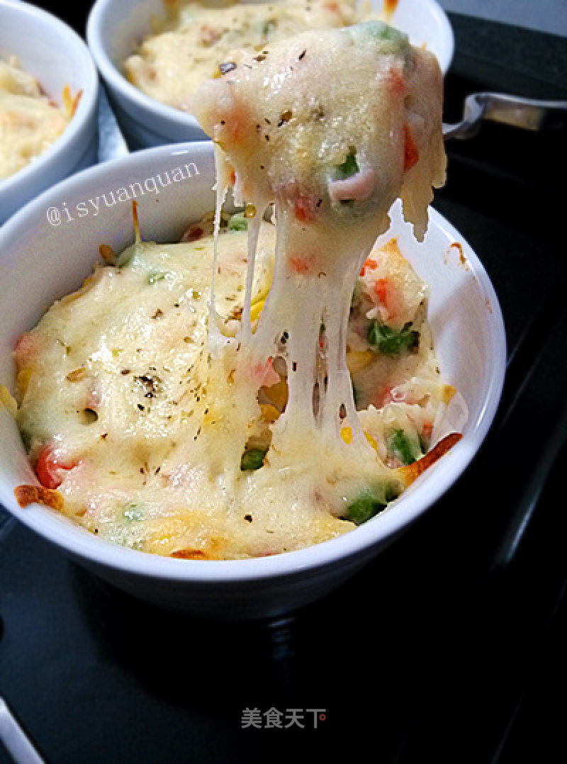 Cheese Baked Mashed Potatoes