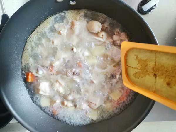 Curry Chicken Drumstick Rice recipe