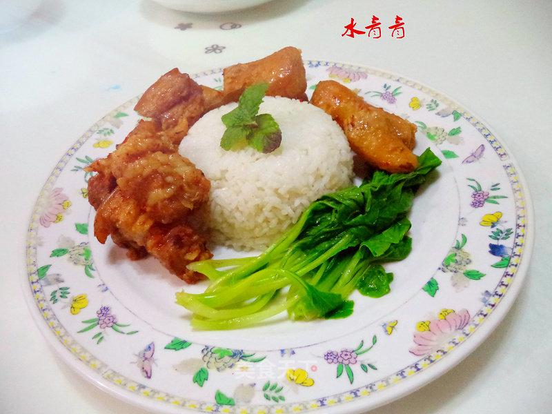 Braised Pork Over Rice recipe