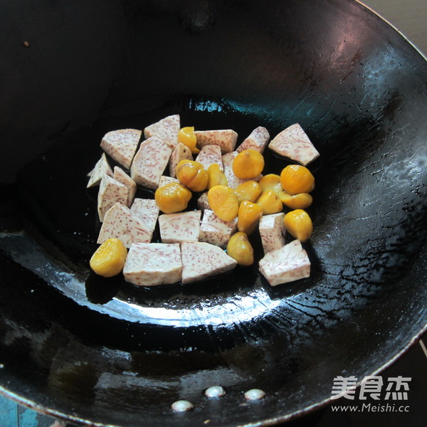 Taro Roasted Chestnuts recipe