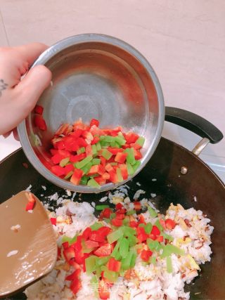 Colorful Pineapple Rice recipe