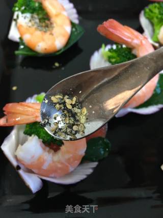 Shrimp Salad with Sesame Salt recipe