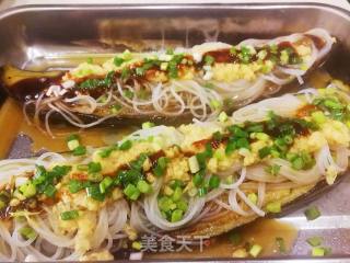 Steamed Eggplant with Garlic Vermicelli recipe