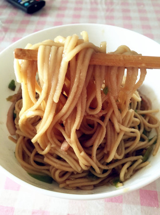 Fried Noodles with Squid