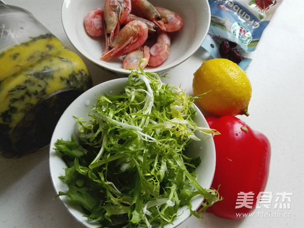 Sweet Shrimp and Vegetable Salad recipe