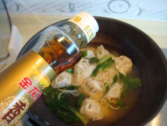 Dumpling Noodles in Clear Soup recipe